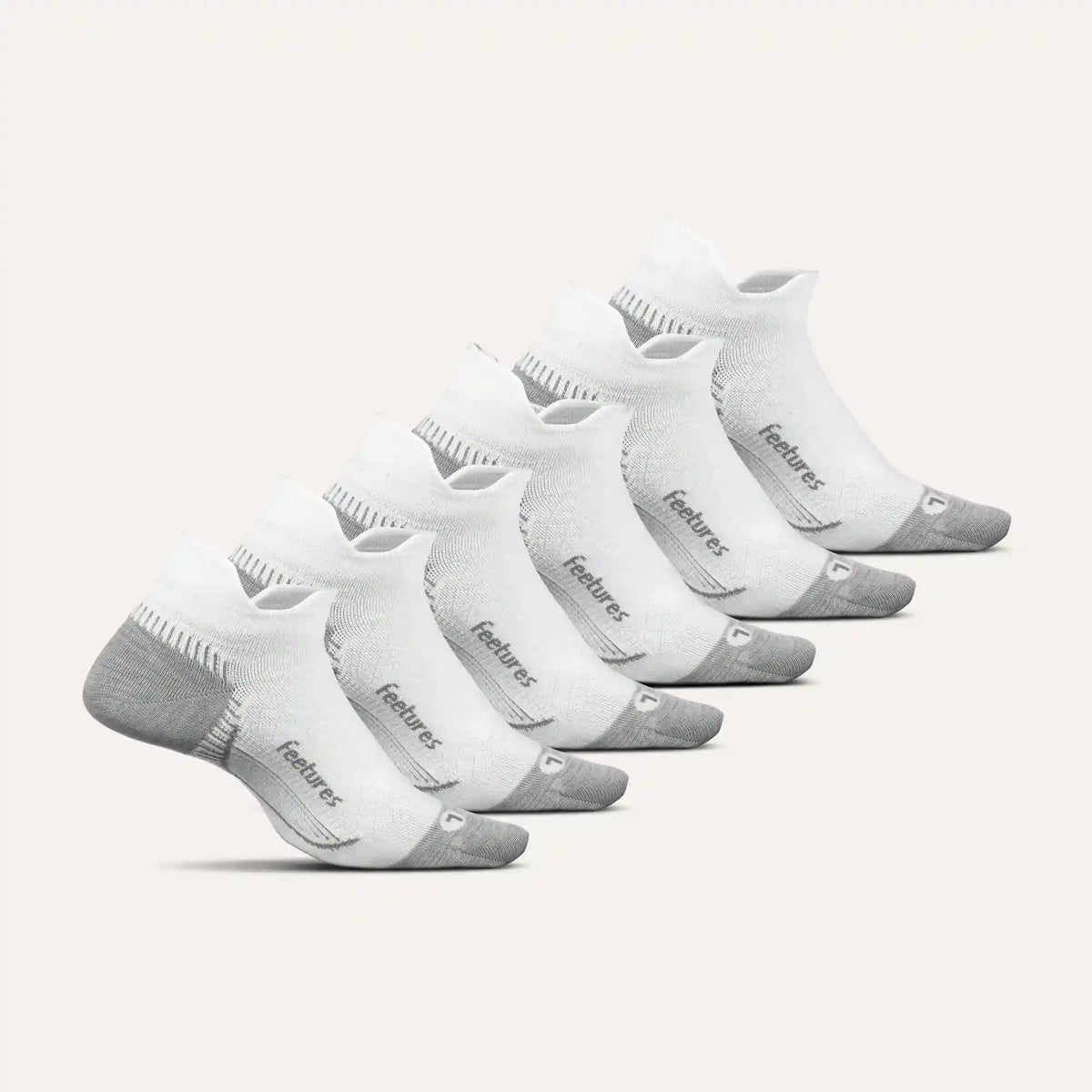 Plantar Fasciitis Relief Sock Light Cushion Tab 6 Pack